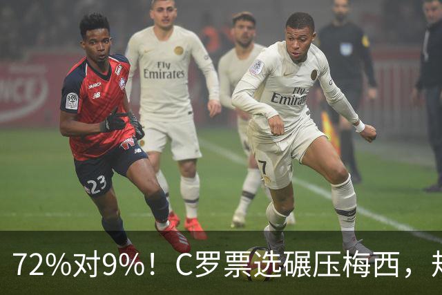 72%对9%！C罗票选碾压梅西，规则却尴尬了